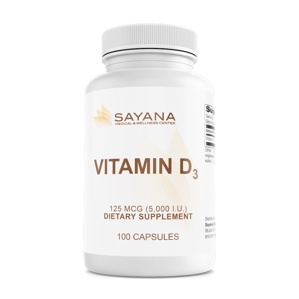Vitamin D3 bottle