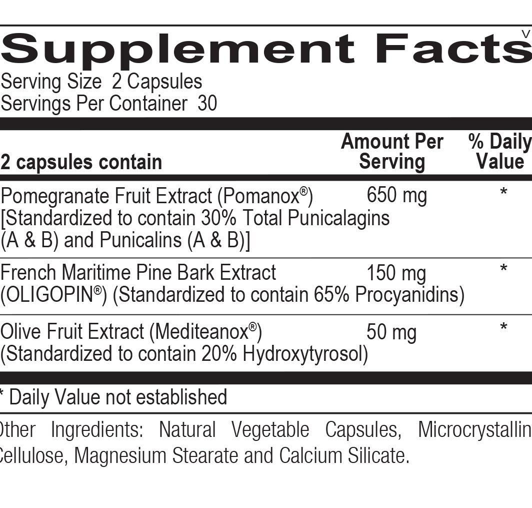 Lipitrol OX - Supplement facts