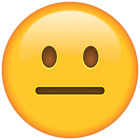 Neutral Emoji